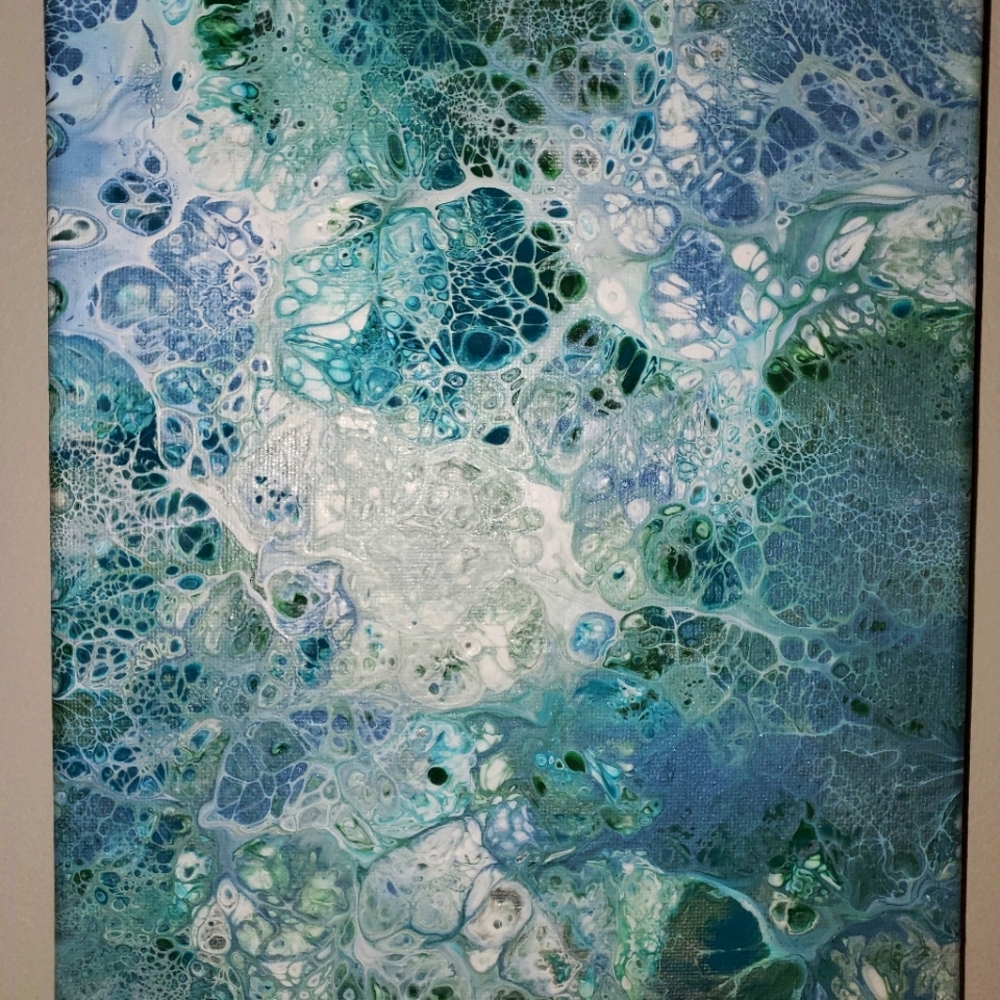 8x10 Fluid Art